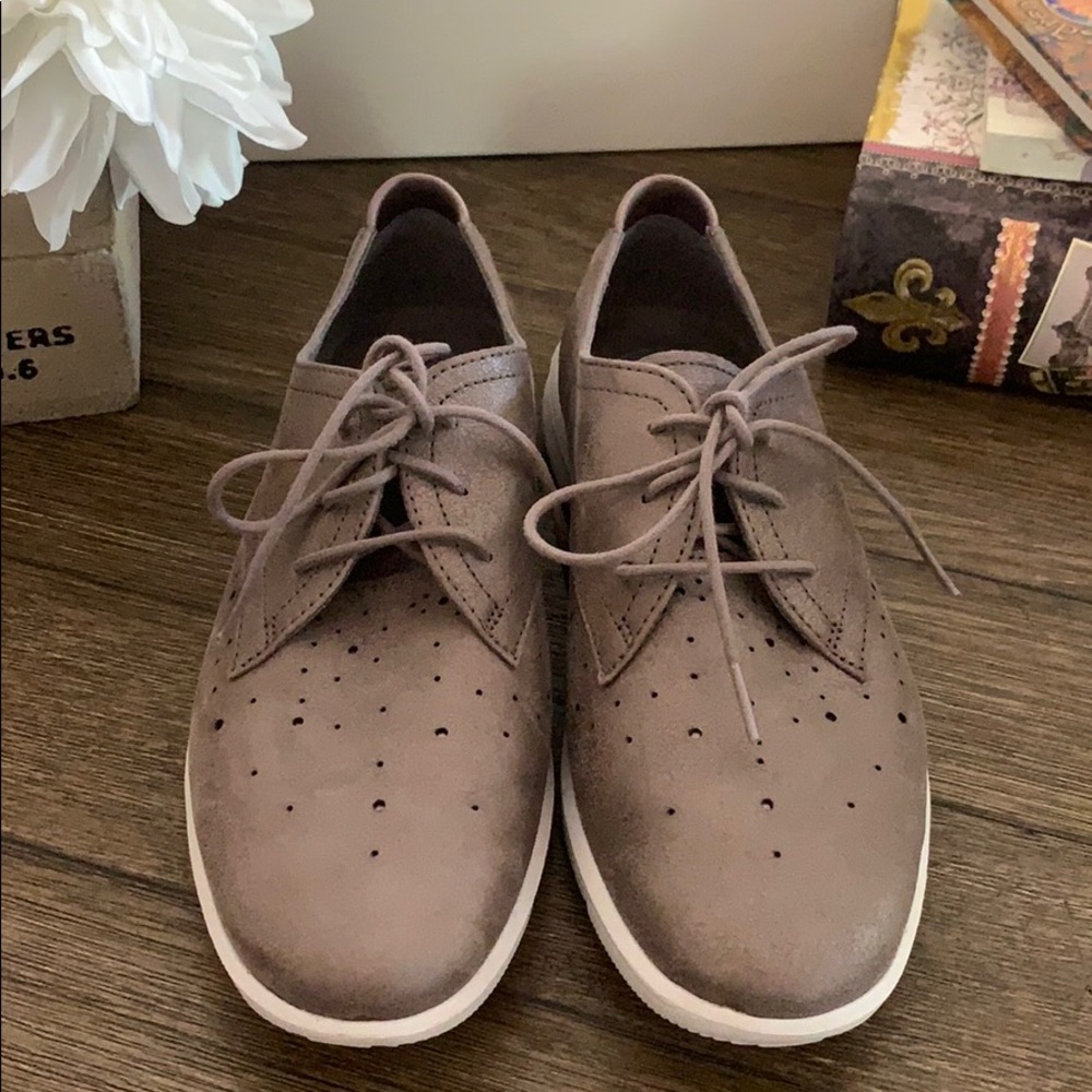 Rockport Oxford Women’s Size 8.5 Pewter - Picture 2 of 7